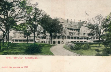 Hotel Bon Air, Augusta, Georgia, um 1910