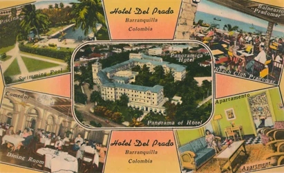 Hotel Del Prado, Barranquilla, Kolumbien, ca. 1940er