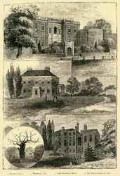Häuser rund um den Greenwich Park, um 1878