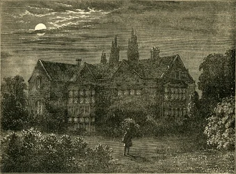 Howards Haus in Clapton, um 1800, ca. 1876
