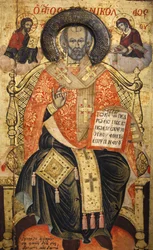 Ikone von Onufri (16. Jahrhundert), Berat, Albanien