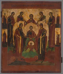 Ikone Christus Emmanuel vor der Menschwerdung