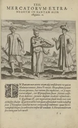 Illustration aus dem Buch India Orientalis von unbekanntem Autor und veröffentlicht von Excudebat Matthaeus Beckerus