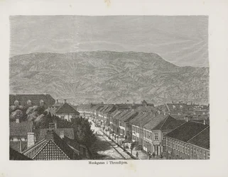 Illustration aus dem Buch Nordiska taflor von unbekanntem Autor und veröffentlicht von Albert Bonnier