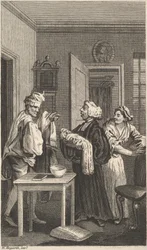 Illustration zu Tristram Shandy, Band 4