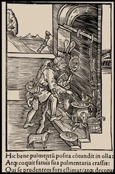 Illustration zum Buch Narrenschiff von Sebastian Brant