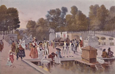 Im Garten der Tuilerien, 1896