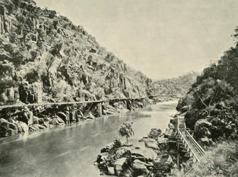 In der Cataract-Schlucht, 1901