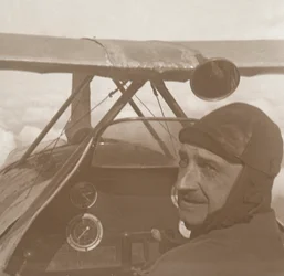 In den Wolken auf 1200 Metern, um 1914-1918