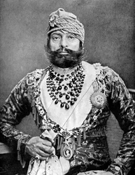 Indischer Maharadscha, 1936