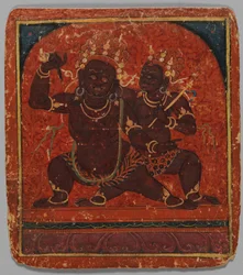 Initiationskarte Tsakalis: Yama, frühes 15. Jahrhundert