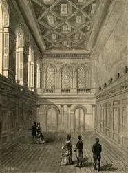 Innenraum der Haberdashers Hall