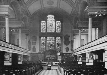Innenraum der St. James Kirche, Piccadilly, 1903