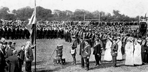 Irische Nationalfreiwillige, Maryborough-Korps der Nationalisten, 1914