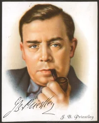 JB Priestley, britischer Romanautor, Dramatiker, Essayist und Rundfunksprecher, um 1927