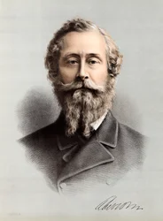 James Hamilton, 1. Herzog von Abercorn 1811-1885, britischer Höfling und Staatsmann, um 1880