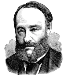 James Prescott Joule, englischer Physiker, 1875