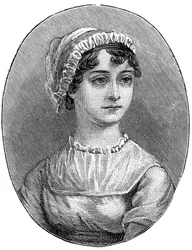 Jane Austen 1775-1817, englische Schriftstellerin