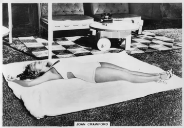 Joan Crawford, amerikanische Schauspielerin und Filmstar, 1938
