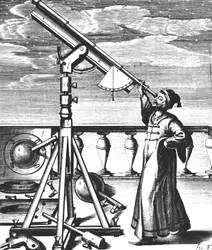 Johannes Hevelius, deutscher Astronom, 1647