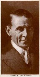 John E Harding, britischer Boxmanager und Matchmaker, 1938