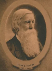 John Gibson Paton 1824-1907, schottisch geborener protestantischer Missionar, ca. 1910er Jahre
