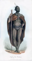 Kafir der Bechuana, 1848