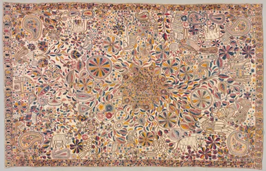 Kantha Zeremonialdecke, 1800er