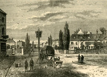 Kennington, vom Grünen, 1780, ca. 1878