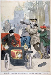 Entführung einer jungen Frau in Paris