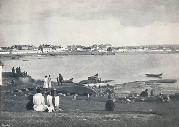 Kilkee - Blick über die Bucht, 1895