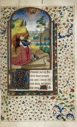 König David im Gebet Stundenbuch, 1450-1499