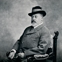 König Edward VII. mit Tirolerhut, 1903-1911