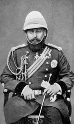 König Edward VII des Vereinigten Königreichs in Militäruniform, 1910
