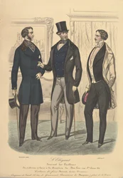 Der Elegante aus Journal des Tailleurs, 1848
