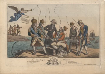 Die Vierfache Allianz, 1800