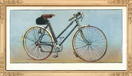 Damenfahrrad mit 3-Gang-Schaltung und Dynamobeleuchtung, 1939