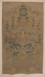 Lamaistisches Mandala, 17. Jahrhundert