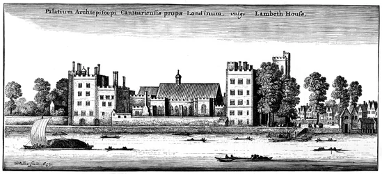 Lambeth Palace, London, 1647