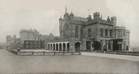 Lambton Castle, Durham, der Sitz des Rt. Hon. Der Earl of Durham, ca. 1913