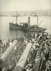 Landung der britischen Truppen in Salonika, 1919