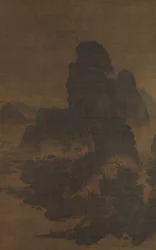 Landschaft im Stil von Fan Kuan, frühes 12. Jahrhundert
