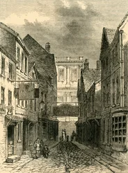 Gasse, die in die Ship Street führt, Greenwich