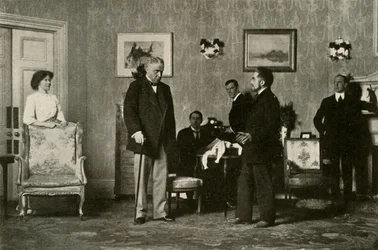 Letzte Szene des Streits, 1909, 1928