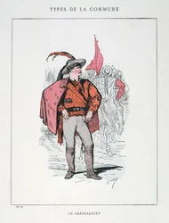Le Garibaldien, Pariser Kommune, 1871