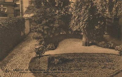 Legation der Republik Kuba in Brüssel, kubanische Botschaft in Brüssel, um 1924