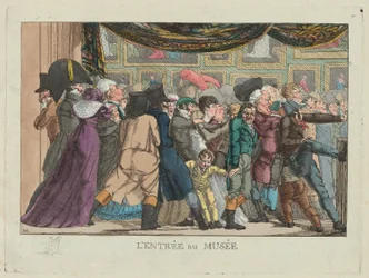 Eingang zum Museum, 1808