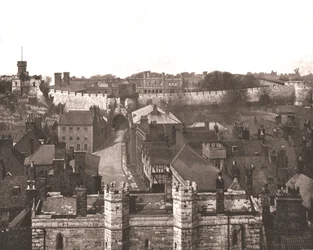 Schloss Lincoln, Lincolnshire, 1894