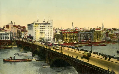 London Bridge und Adelaide House, London, 1935