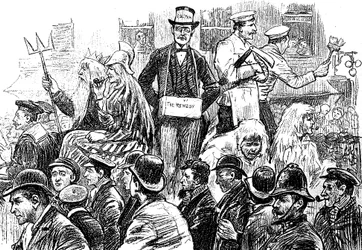Londoner Dockarbeiterstreik, September 1889
